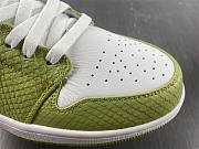 Air Jordan 1 Mid Green Python (Women's) DV2959-113 - 3