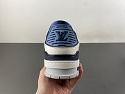 Louis Vuitton Trainer Sneaker Blue 1AIJ26 - 5