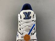 Louis Vuitton Trainer Sneaker Blue 1AIJ26 - 4