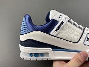 Louis Vuitton Trainer Sneaker Blue 1AIJ26 - 3