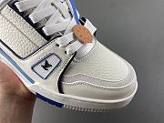 Louis Vuitton Trainer Sneaker Blue 1AIJ26 - 2