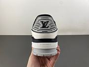 Louis Vuitton Trainer Sneaker Denim Noir 1AIJ44 - 6