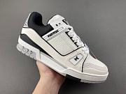 Louis Vuitton Trainer Sneaker Denim Noir 1AIJ44 - 3