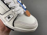 Louis Vuitton Trainer Sneaker Denim Noir 1AIJ44 - 2