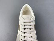 Dior B01 Matchpoint Sneaker Gray and White Smooth Calfskin with Gray Suede 3SN328ZRH_H008 - 5