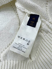Louis Vuitton Embellished Cable Knit Wool Blend Pullover 1AGJUW - 4