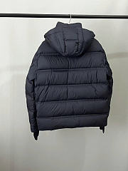Moncler Montgenevre Hooded Wool Flannel Short Down Jacket J20911A5370054272 - 4