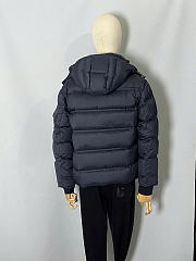 Moncler Montgenevre Hooded Wool Flannel Short Down Jacket J20911A5370054272 - 5