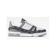 Louis Vuitton Trainer Sneaker Gray 1ADH2Z - 1