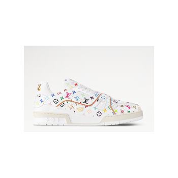 Louis Vuitton LV Trainer Takashi Murakami White 1AHEKG