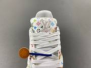 Louis Vuitton LV Trainer Takashi Murakami White 1AHEKG - 5