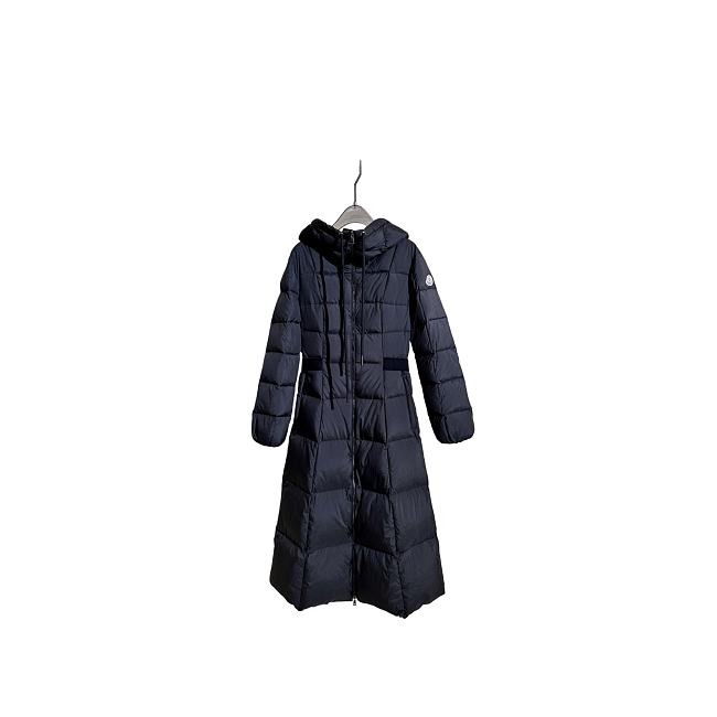Moncler Faucon Long Down Coat Black 1C00019 54A81 999 - 1