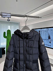 Moncler Faucon Long Down Coat Black 1C00019 54A81 999 - 3