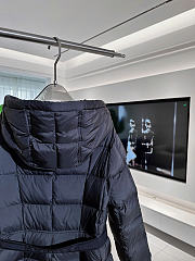 Moncler Faucon Long Down Coat Black 1C00019 54A81 999 - 2