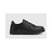 Gucci Men's chunky sneaker Black Leather 848317 UPG40 1072 - 1