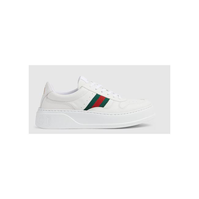 Gucci Men's chunky sneaker White Leather 848317 UPG40 9064 - 1