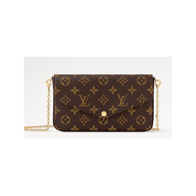 Louis Vuitton Pochette Félicie Monogram M81896 8.3 x 4.7 x 1.2 inches - 1