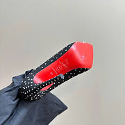 Christian Louboutin Rhinestone C8845-04B 10CM - 4