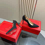 Christian Louboutin Rhinestone C8845-04B 10CM - 2