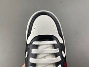 Gucci Men's chunky sneaker black and white leather 848317 AAE0H 1097 - 5
