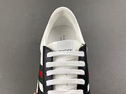 Gucci Men's chunky sneaker black and white leather 848317 AAE0H 1097 - 4