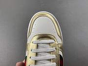 Gucci Women's chunky sneaker golden metallic leather 848307 AAFMN 8044 - 5