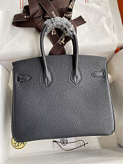 Hermes Birkin 25 Bag black Gold Togo 25.0 cm x 20.0 cm x 13.0 cm - 4