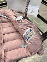 Moncler Maya 70 Hooded Short Down Jacket Pink 54A81 51A - 6
