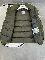Moncler Vezere Down Jacket Green Navy 1A0020553333776  - 4