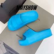 Balenciaga Chunky Slide Blue (Women's) Blue 654315W1S894000 - 6