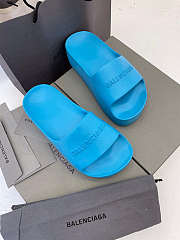 Balenciaga Chunky Slide Blue (Women's) Blue 654315W1S894000 - 3