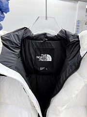 The North Face Himalayan Down Parka Jacket Black White NF0A4QYXFN4 - 4