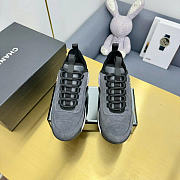 Chanel 23K 2023 Suede CC Sport Lace Up Sneakers Gray G45331 B14494 NS299 - 2