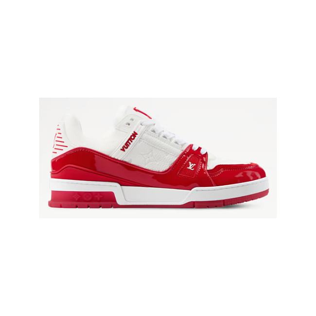 Louis Vuitton Trainer Sneaker Red 1AJ153 - 1