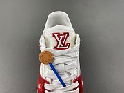Louis Vuitton Trainer Sneaker Red 1AJ153 - 5