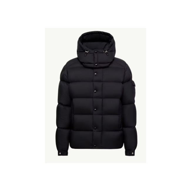 Moncler Maya 70 Hooded Short Down Jacket Black (Detachable Hood) K20911A0020553333 - 1