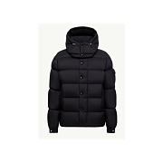 Moncler Maya 70 Hooded Short Down Jacket Black (Detachable Hood) K20911A0020553333 - 1