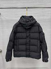 Moncler Maya 70 Hooded Short Down Jacket Black (Detachable Hood) K20911A0020553333 - 6