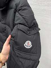 Moncler Maya 70 Hooded Short Down Jacket Black (Detachable Hood) K20911A0020553333 - 4