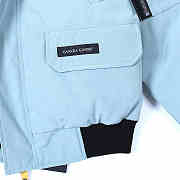 Canada Goose Bomber co-branded NBA By Rhude Blue BKKK006 - 3