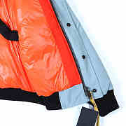 Canada Goose Bomber co-branded NBA By Rhude Blue BKKK006 - 4