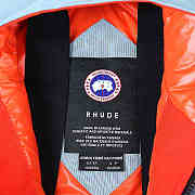 Canada Goose Bomber co-branded NBA By Rhude Blue BKKK006 - 2