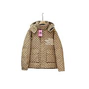 Gucci x The North Face Print Jacket Beige/Ebony SS21 - 1