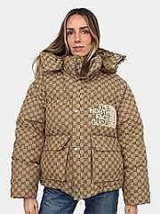 Gucci x The North Face Print Jacket Beige/Ebony SS21 - 6