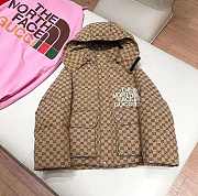 Gucci x The North Face Print Jacket Beige/Ebony SS21 - 5