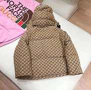 Gucci x The North Face Print Jacket Beige/Ebony SS21 - 3