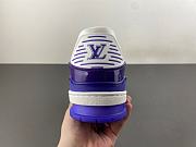 Louis Vuitton Trainer Sneaker Violet 1AJ172 - 6