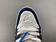Louis Vuiton Trainer Sneaker Blue 1AJ189 - 4