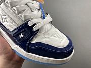 Louis Vuiton Trainer Sneaker Blue 1AJ189 - 2