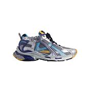 Balenciaga Runner Grey Blue Orange Aqua 772774W3RMU1474 - 1